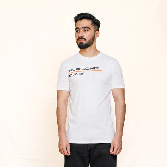 Porsche Motorsport Men's White T Shirt
