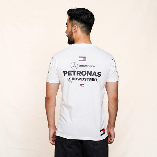 Mercedes AMG Petronas F1 2025 Men's Team Driver T-Shirt