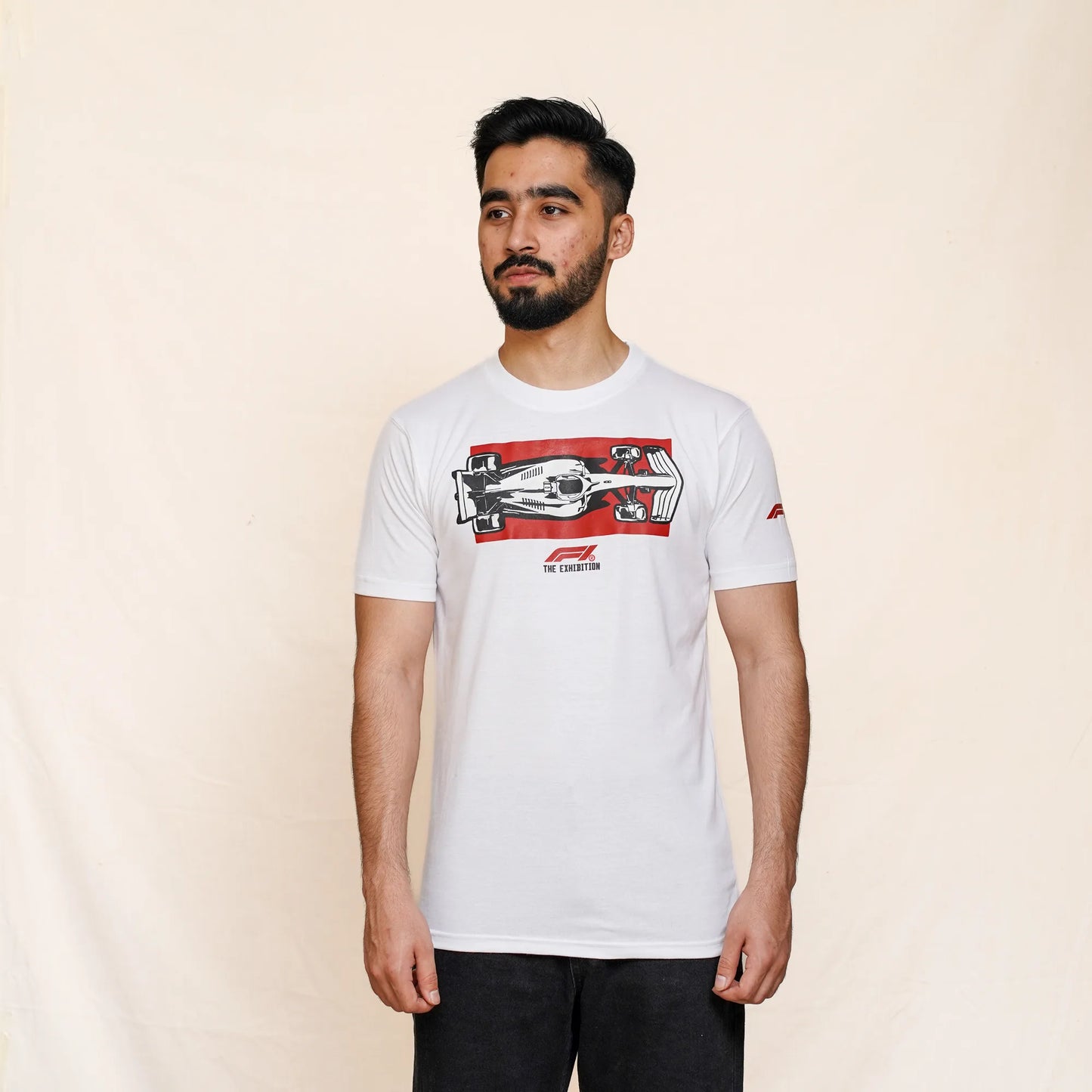 F1 Team Youth Core Essentials White  T-Shirt | Theloopzs