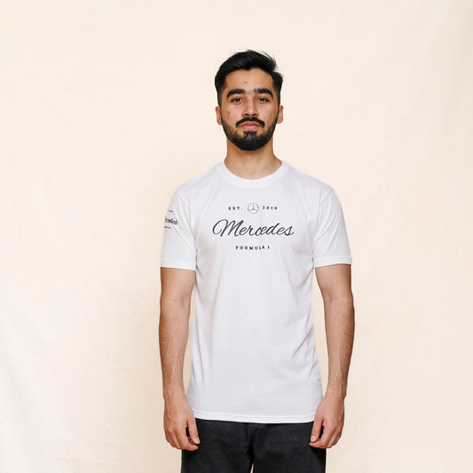 Mercedes T shirt in white