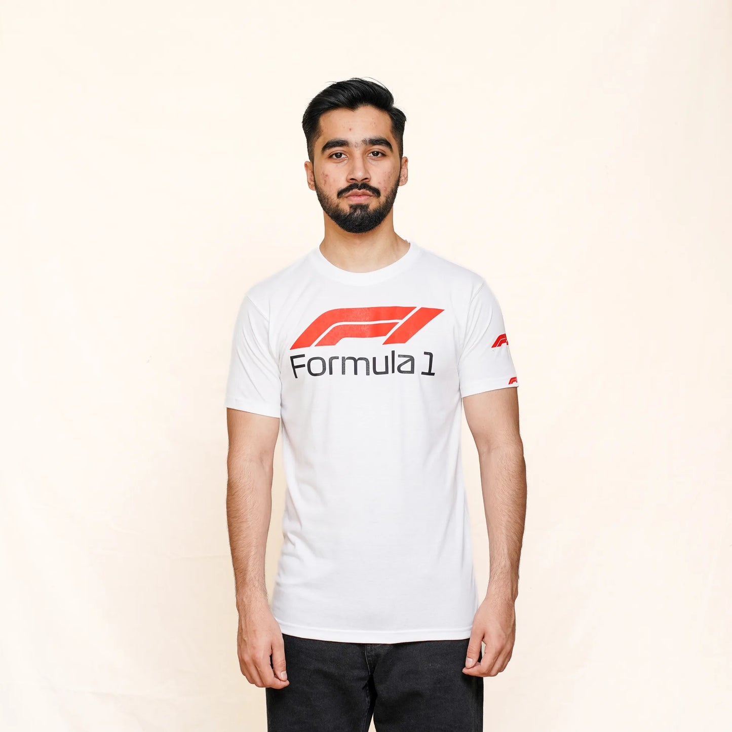 F1 FORMULA LOGO T Shirt in White | Pakistan