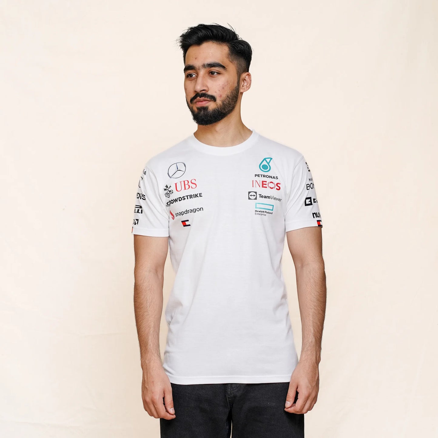 Men's 2025 Mercedes AMG Petronas Driver Tee | TheLoopzs