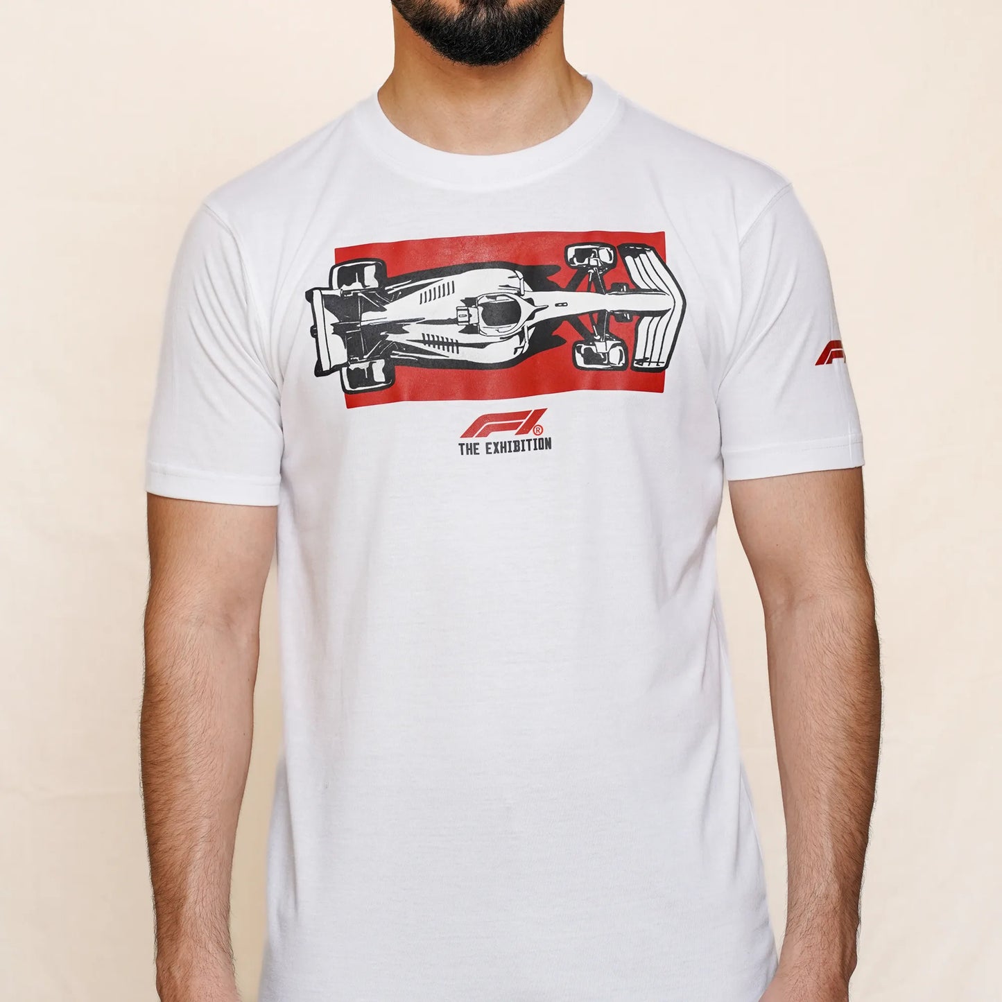F1 Team Youth Core Essentials White  T-Shirt | Theloopzs