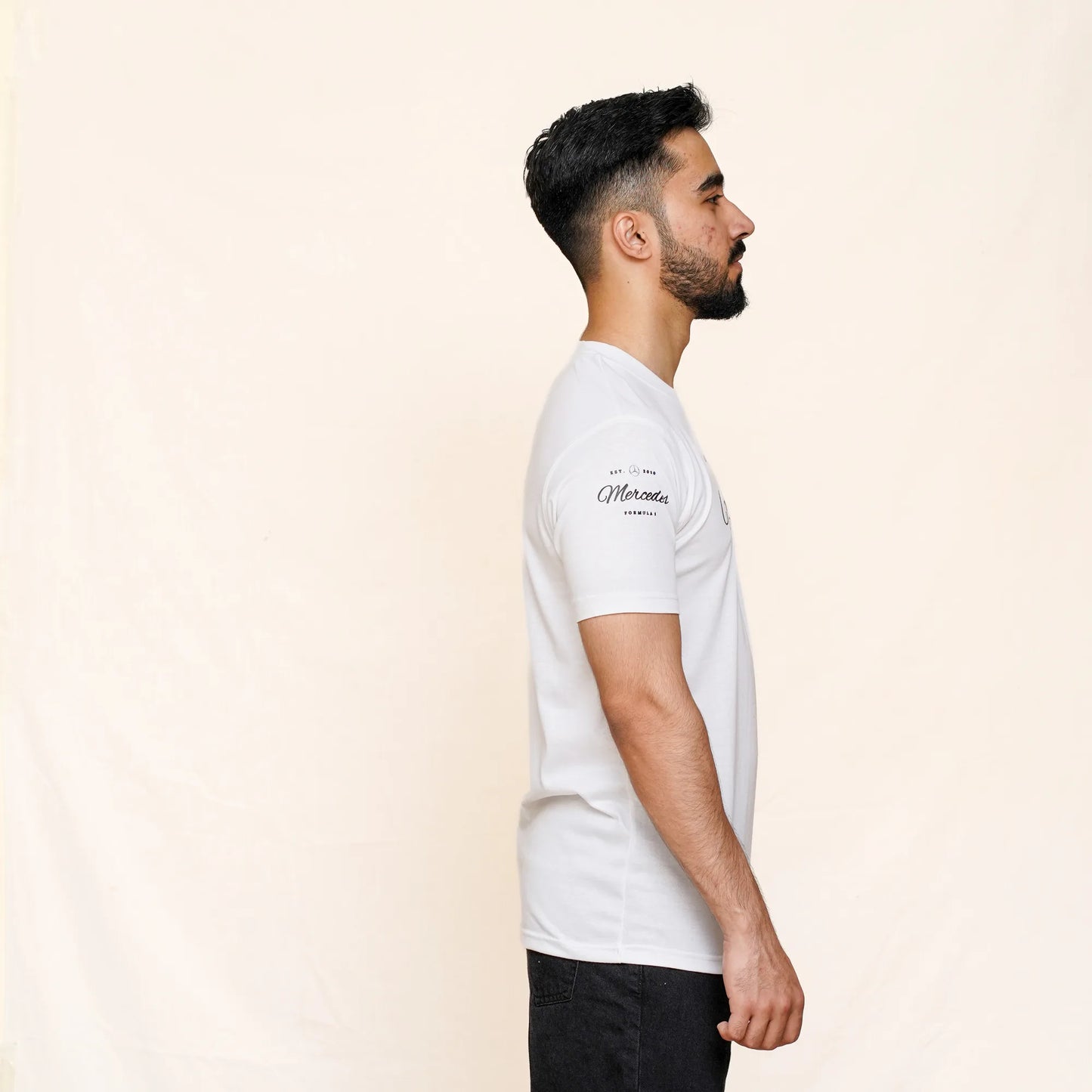 Mercedes Logo T-shirt White | Mercedes-AMG F1 formula