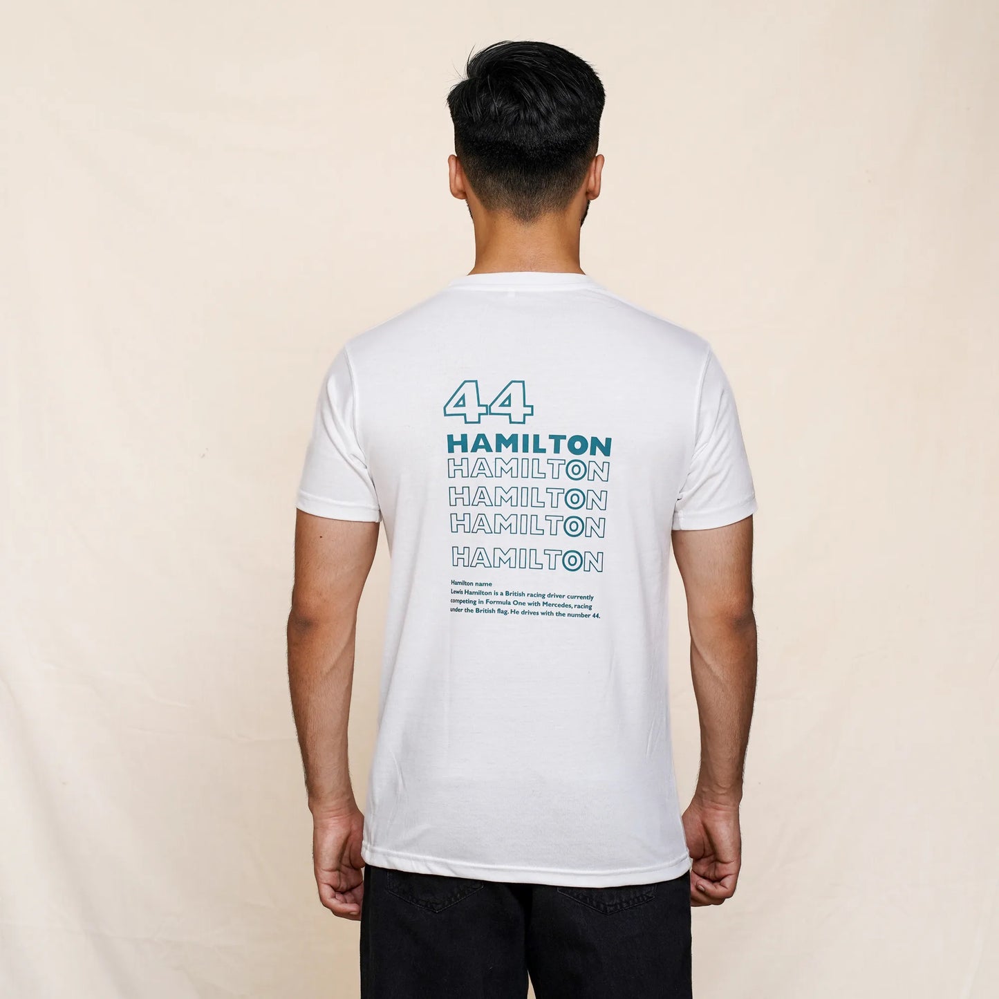 Lewis Hamilton Merchandise T shirt White | Mercedes-AMG F1