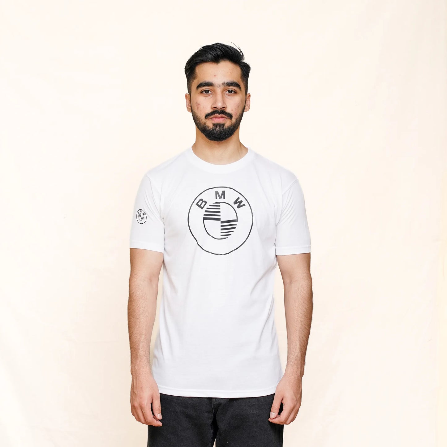 BMW Lifestyle BMW Core Contrast Symbol T-shirt white and black