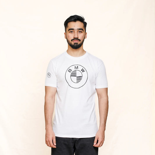 BMW Lifestyle BMW Core Contrast Symbol T-shirt white and black