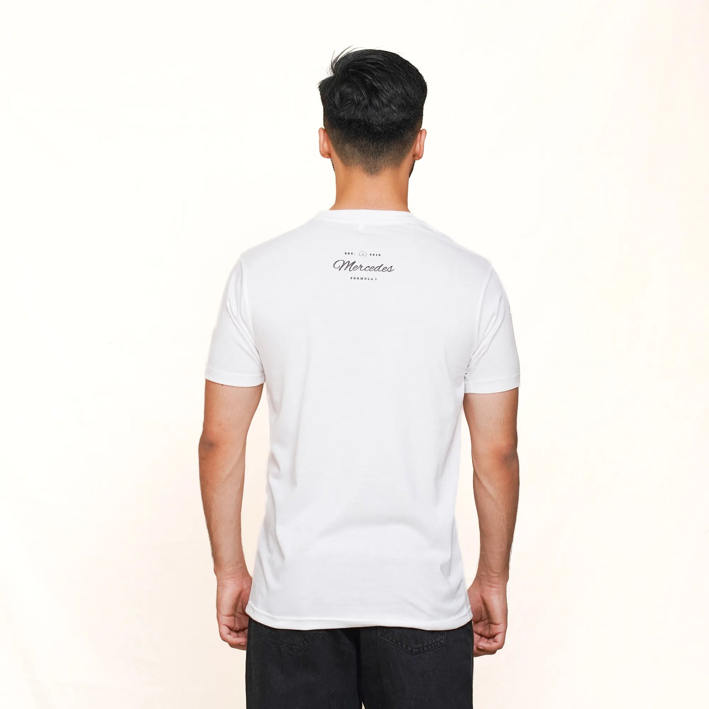 Mercedes Logo T-shirt White | Mercedes-AMG F1 formula