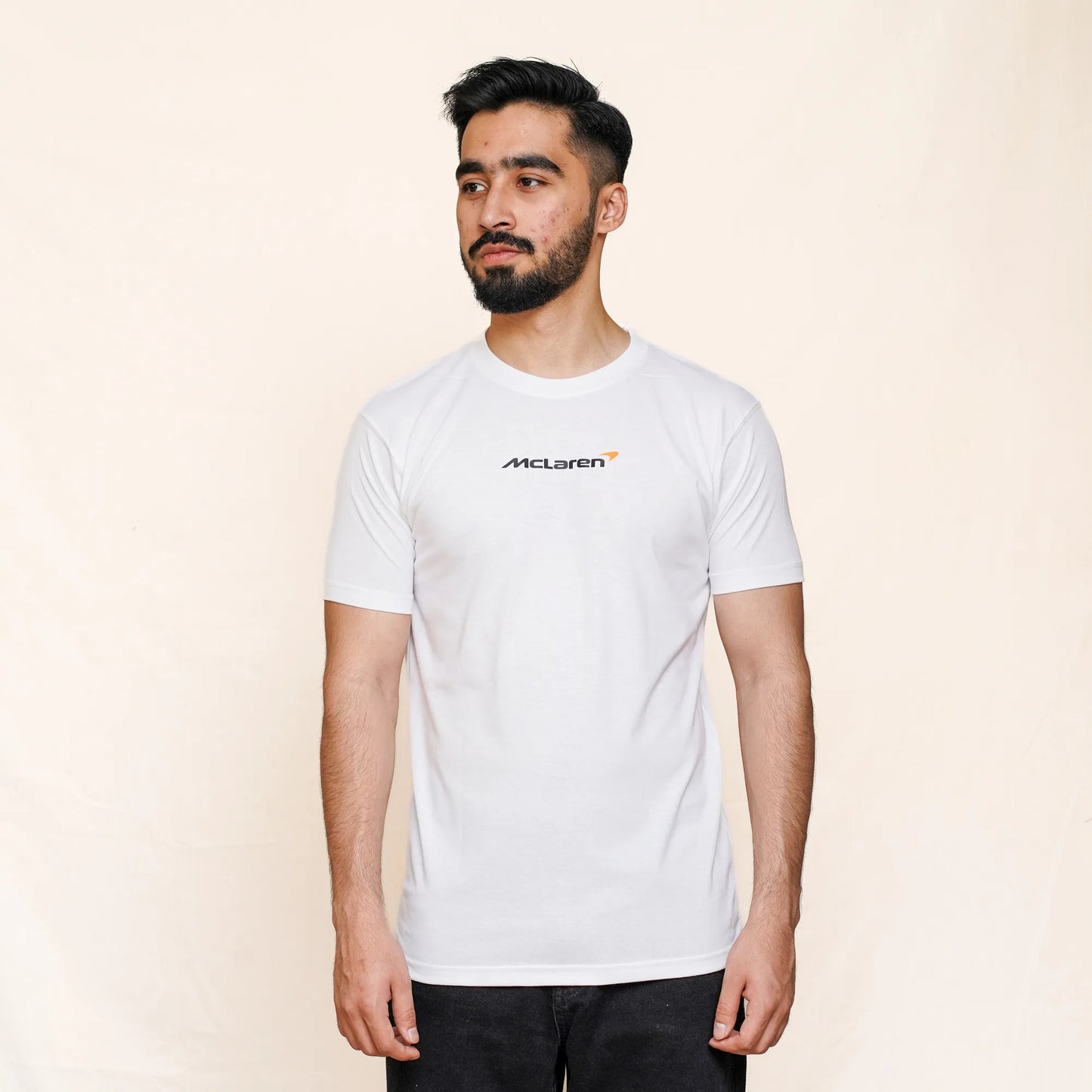 Unisex T-Shirt  McLaren F1 in White | 2024 | Export Quality
