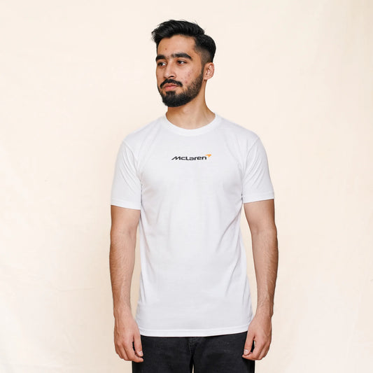 Unisex T-Shirt  McLaren F1 in White | 2024 | Export Quality