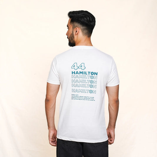 Lewis Hamilton Merchandise T shirt White | Mercedes-AMG F1
