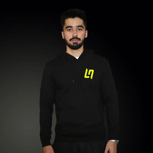 Lando Norris LN Logo Black Hoodie | Mclaren F1 Formula
