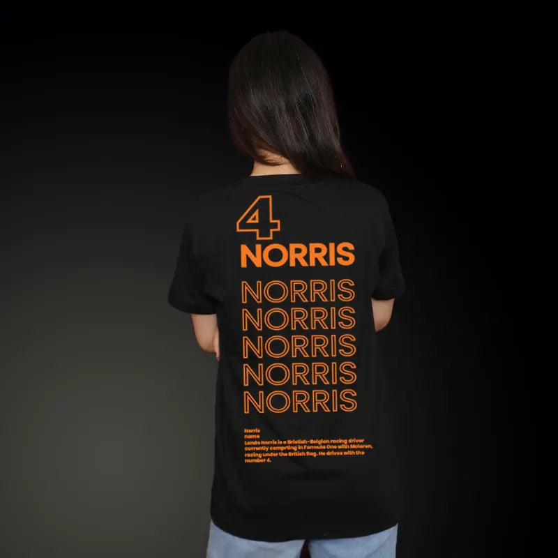 Lando Norris 4 McLaren Unisex T-Shirt  | Pattern Design