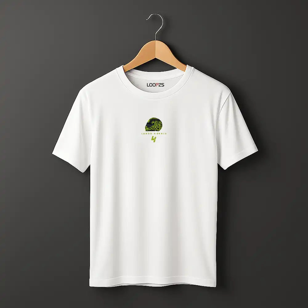 Lando Norris 4 Helmet | T-Shirt