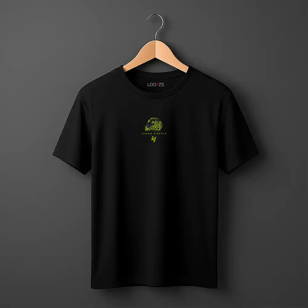 Lando Norris 4 Helmet | T-Shirt