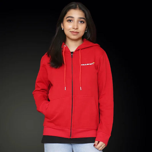 McLaren F1 Unisex Zipper RED | 2024 | Export Quality