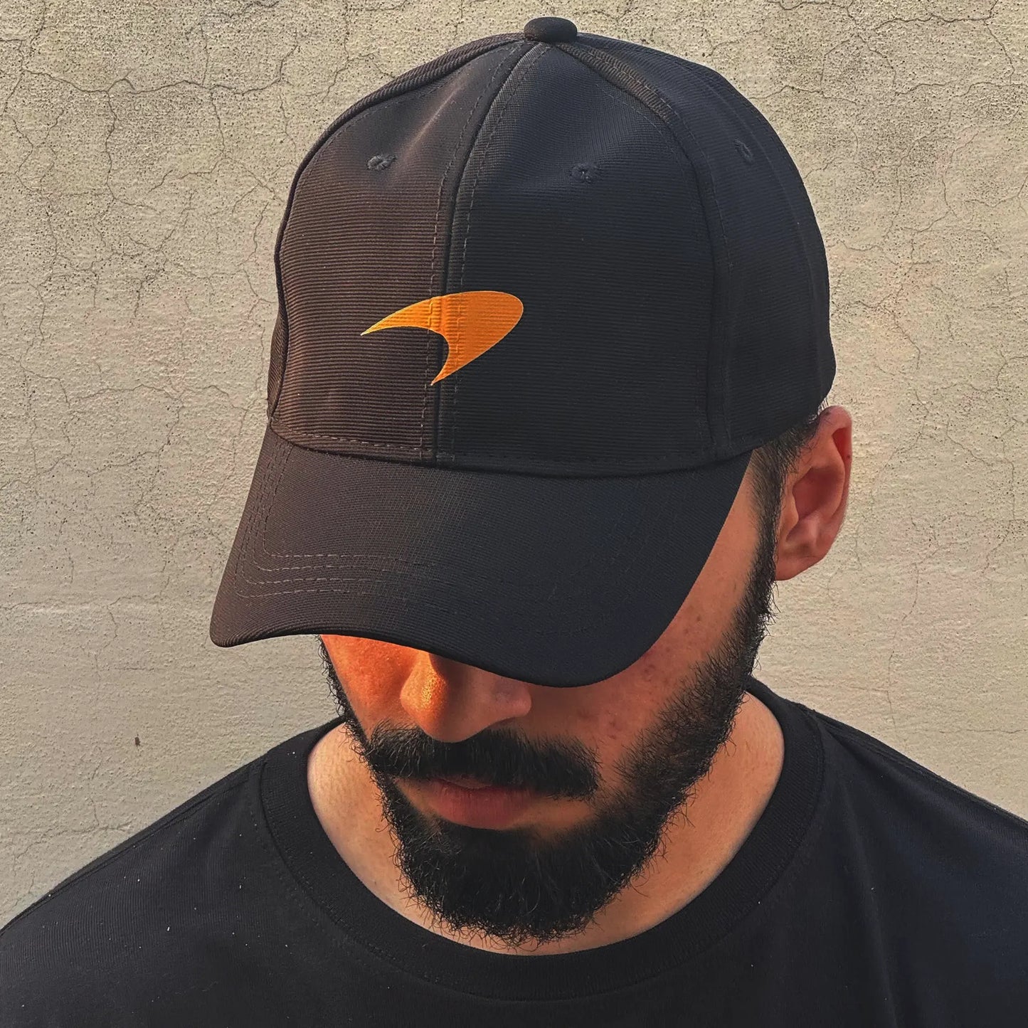 McLaren Logo cap 2025 – Official F1 Racing Black Hat - Loopzs