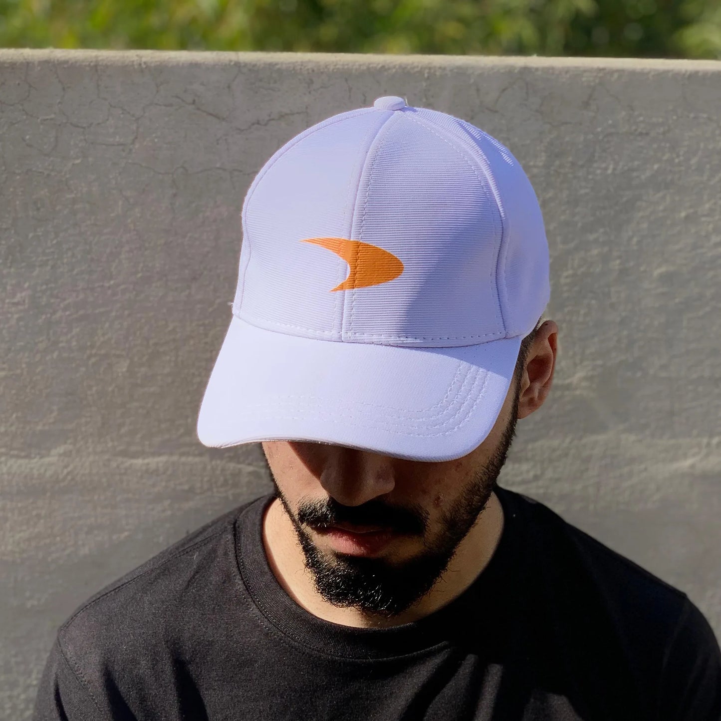 White McLaren Logo cap 2025 – Official F1 Racing Hat - Loopzs