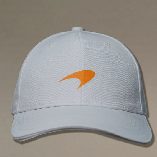 Mclaren Logo Cap White