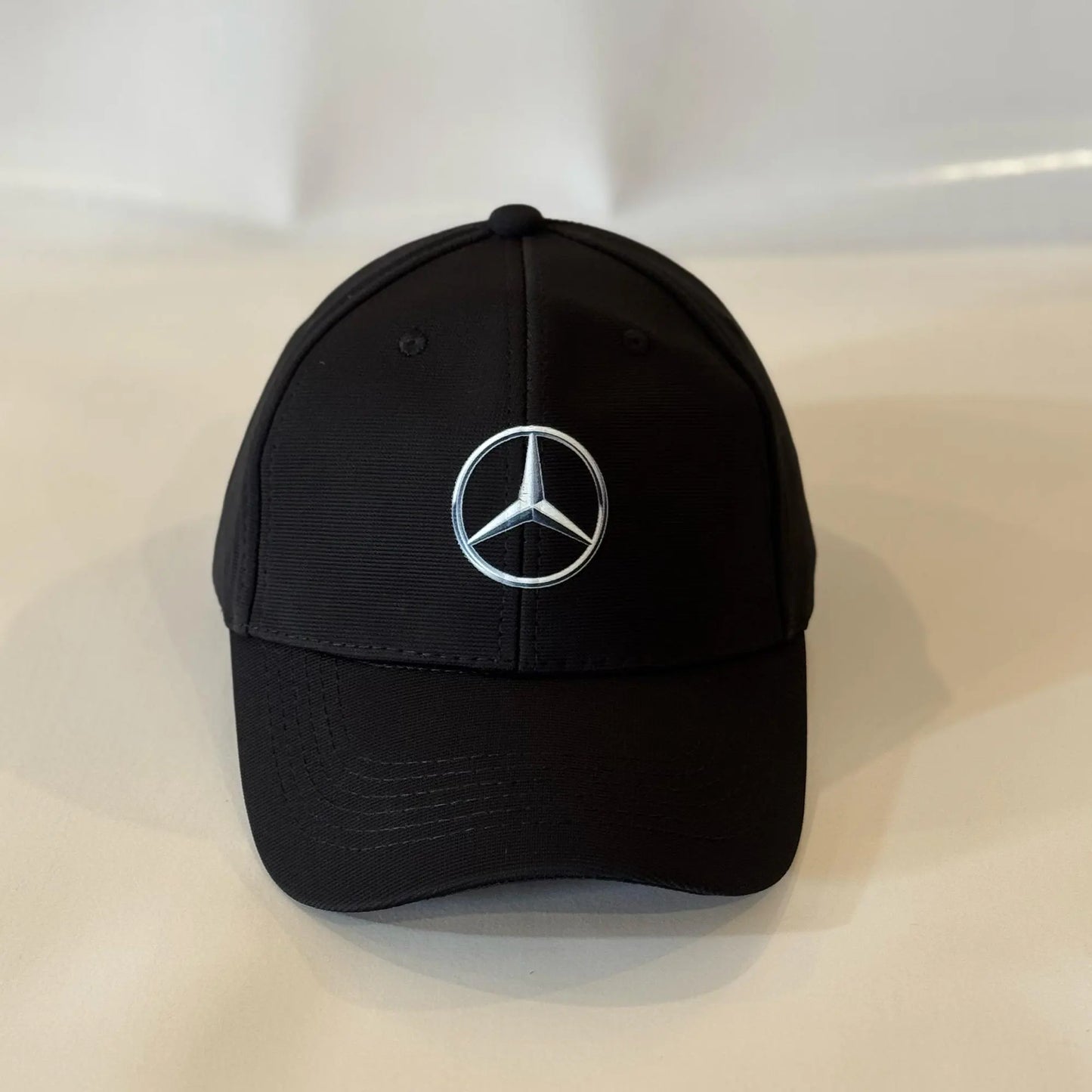 Mercedes Cap - Mercedes Logo Black Cap- Loopzs