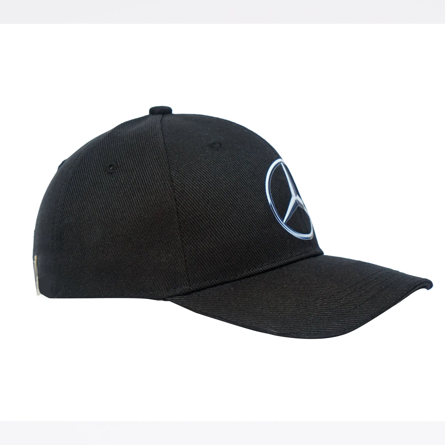 Mercedes Cap - Mercedes Logo Black Cap- Loopzs