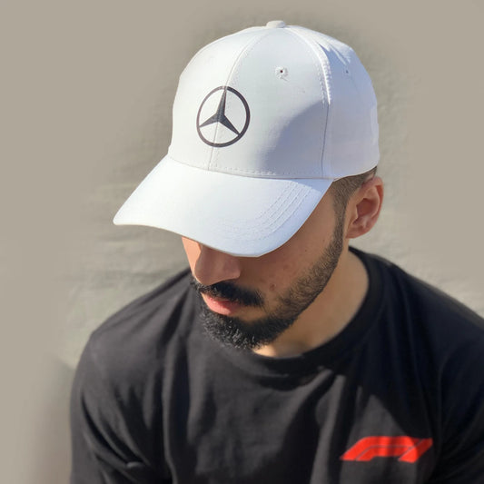 Mercedes F1 Team & Driver Caps - Mercedes Logo - Loopzs