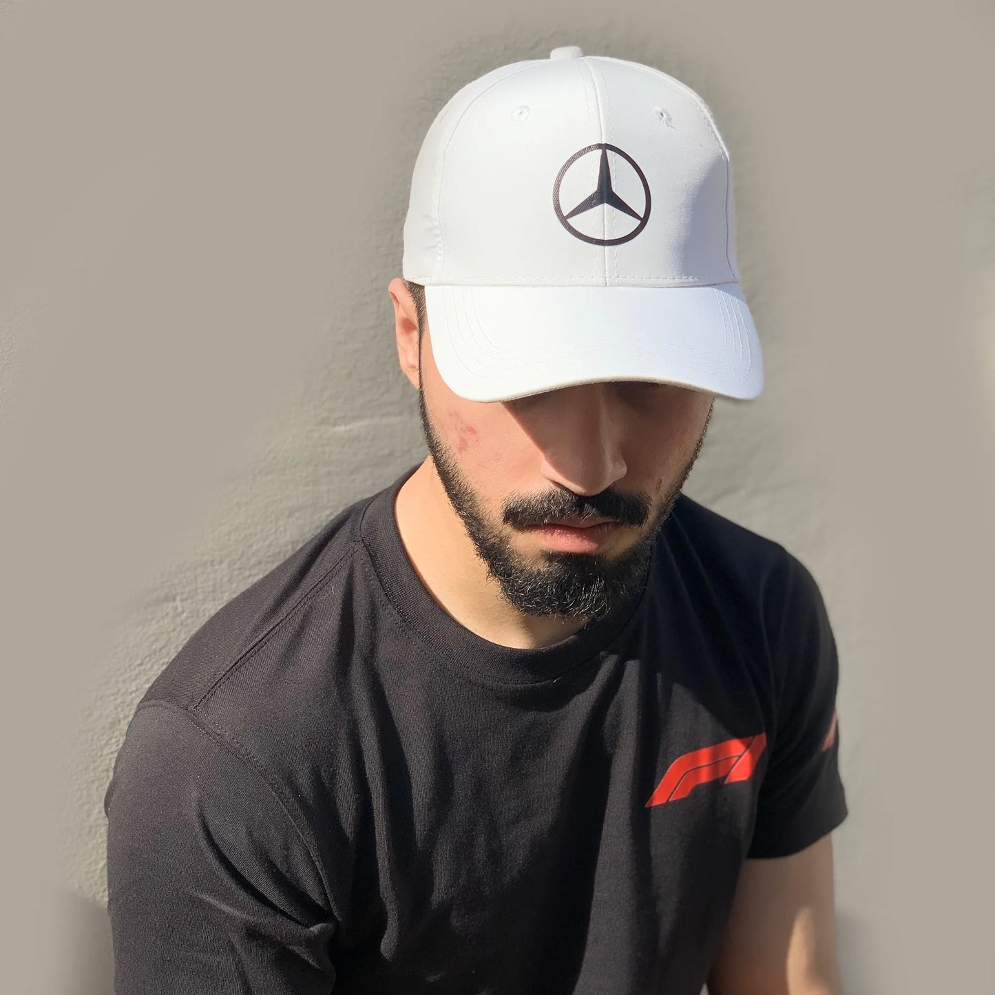 Mercedes F1 Team & Driver Caps - Mercedes Logo - Loopzs
