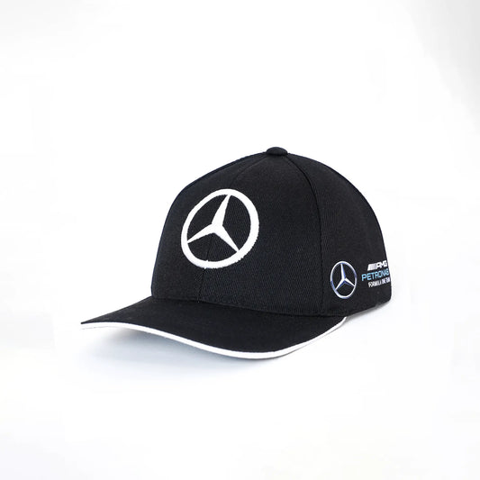 Mercedes Logo Embroidery Caps in Black- 2025 – Loopzs