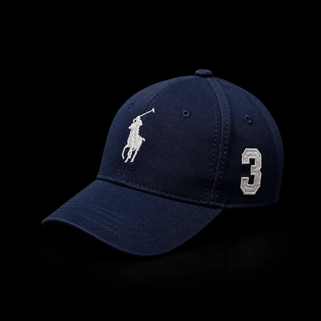 NavyHorsecap with embriodery
