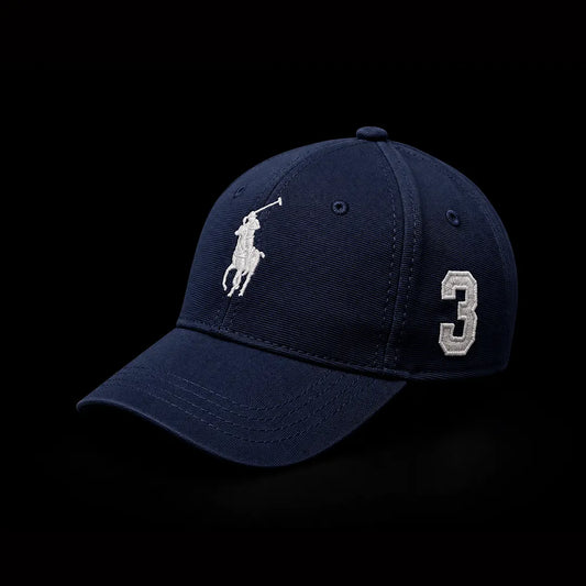 NavyHorsecap with embriodery
