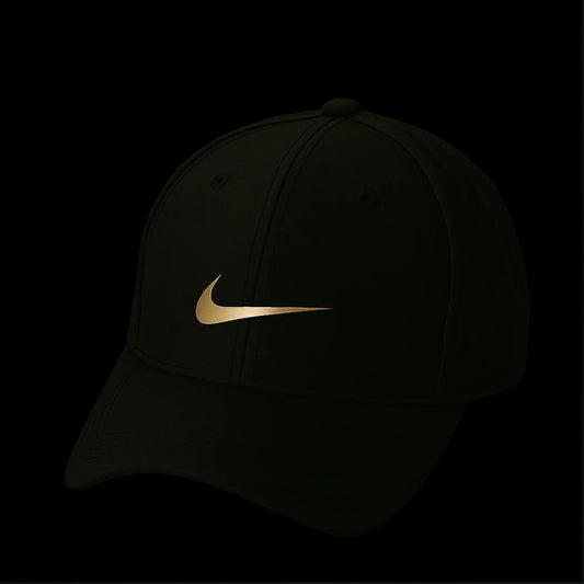 Nike Caps in Black & Golden tick |  Loopzs