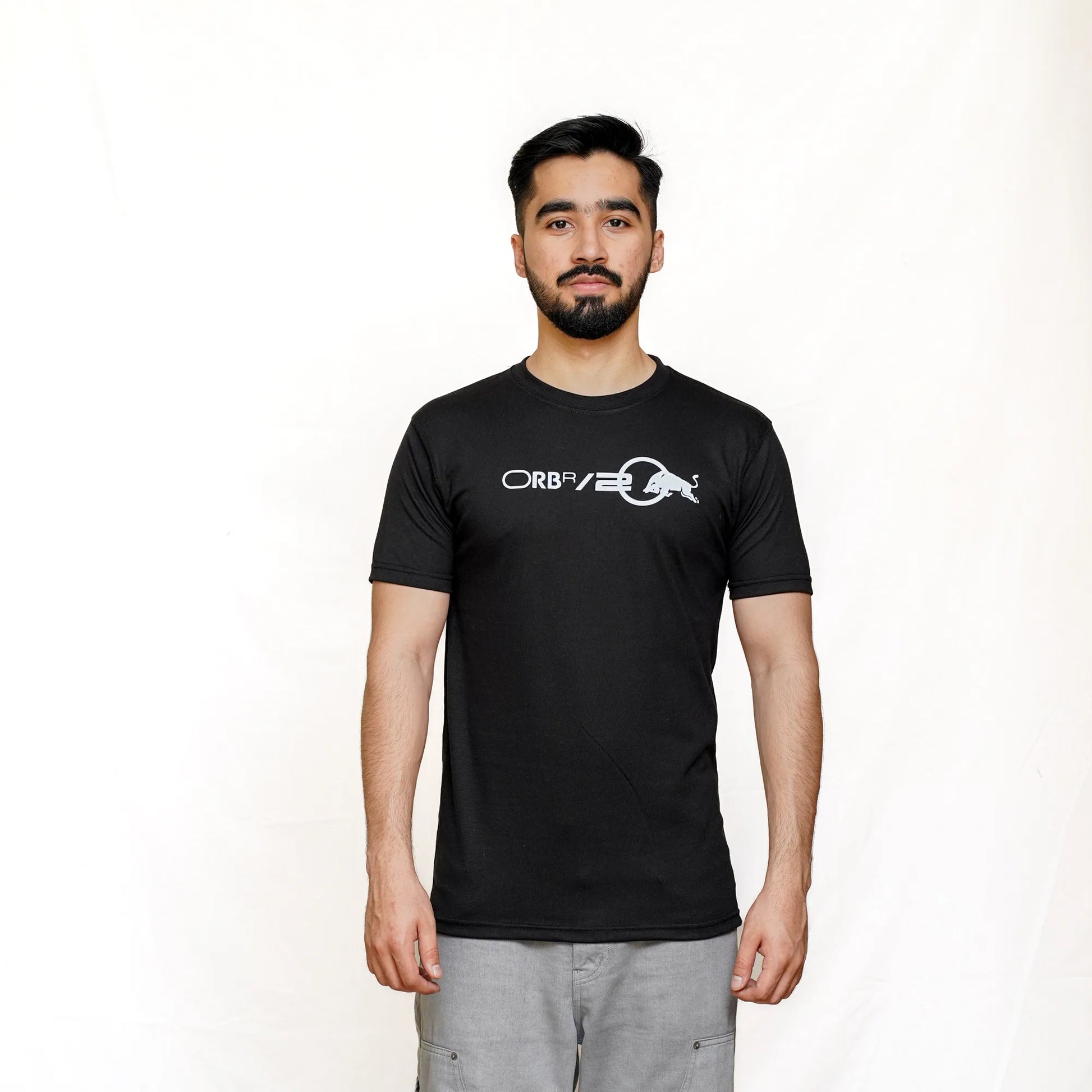 Red Bull Racing F1 Core Logo Black T-Shirt