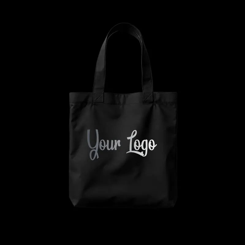 Plain Black custom Tote bag for bulk orders and customization in Pakistan
