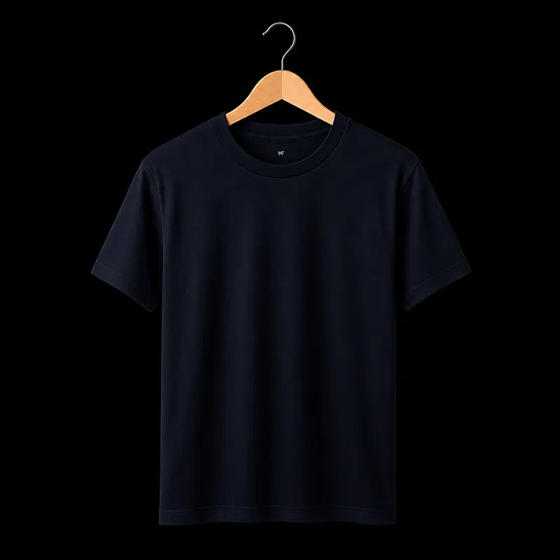 Order custom Navy T-shirts in Pakistan from Loopzs. Customize with your logo, artwork or design. Ideal for bulk, wholesale, corporate, promotional, team and event orders.