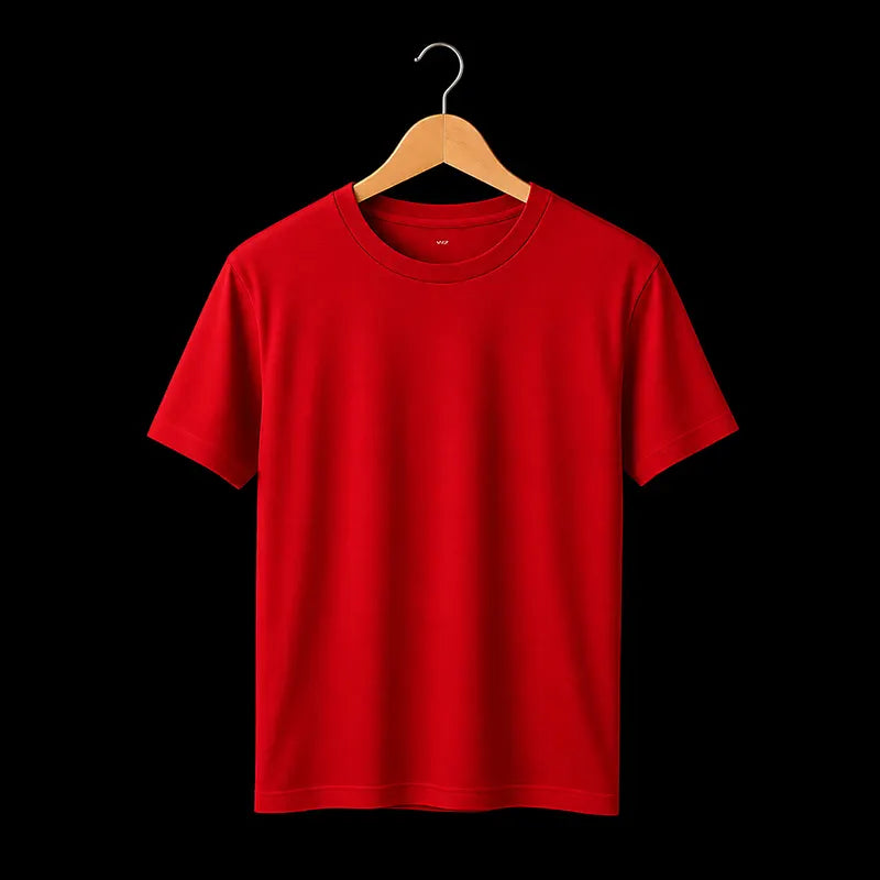 Plain Red custom cap for bulk orders and customization in Pakistan