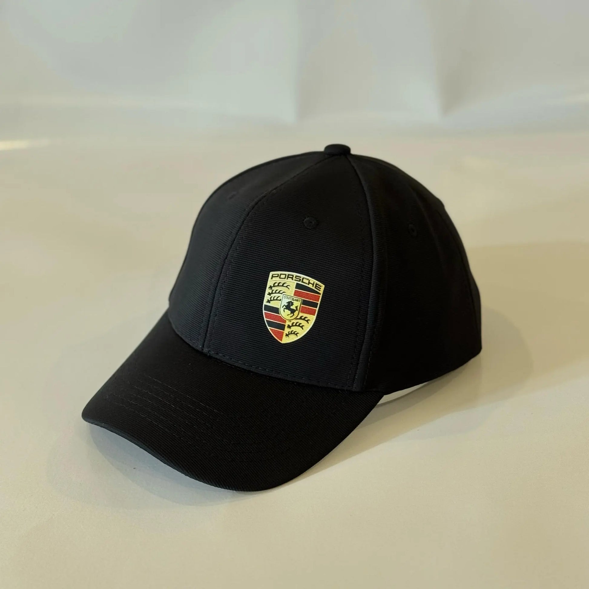 Porsche logo black cap