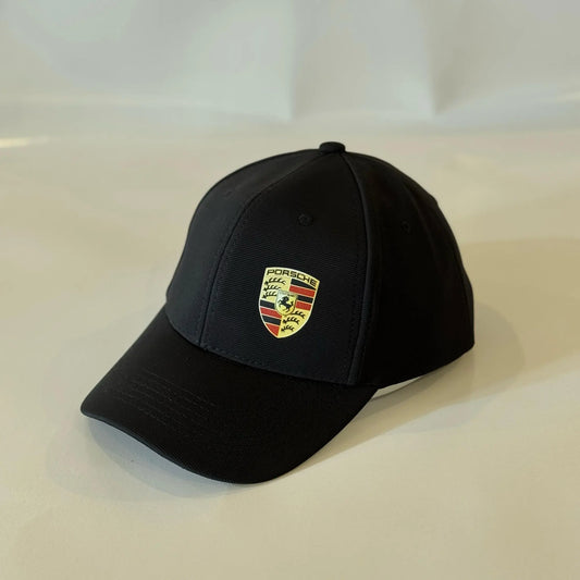 Porsche logo black cap