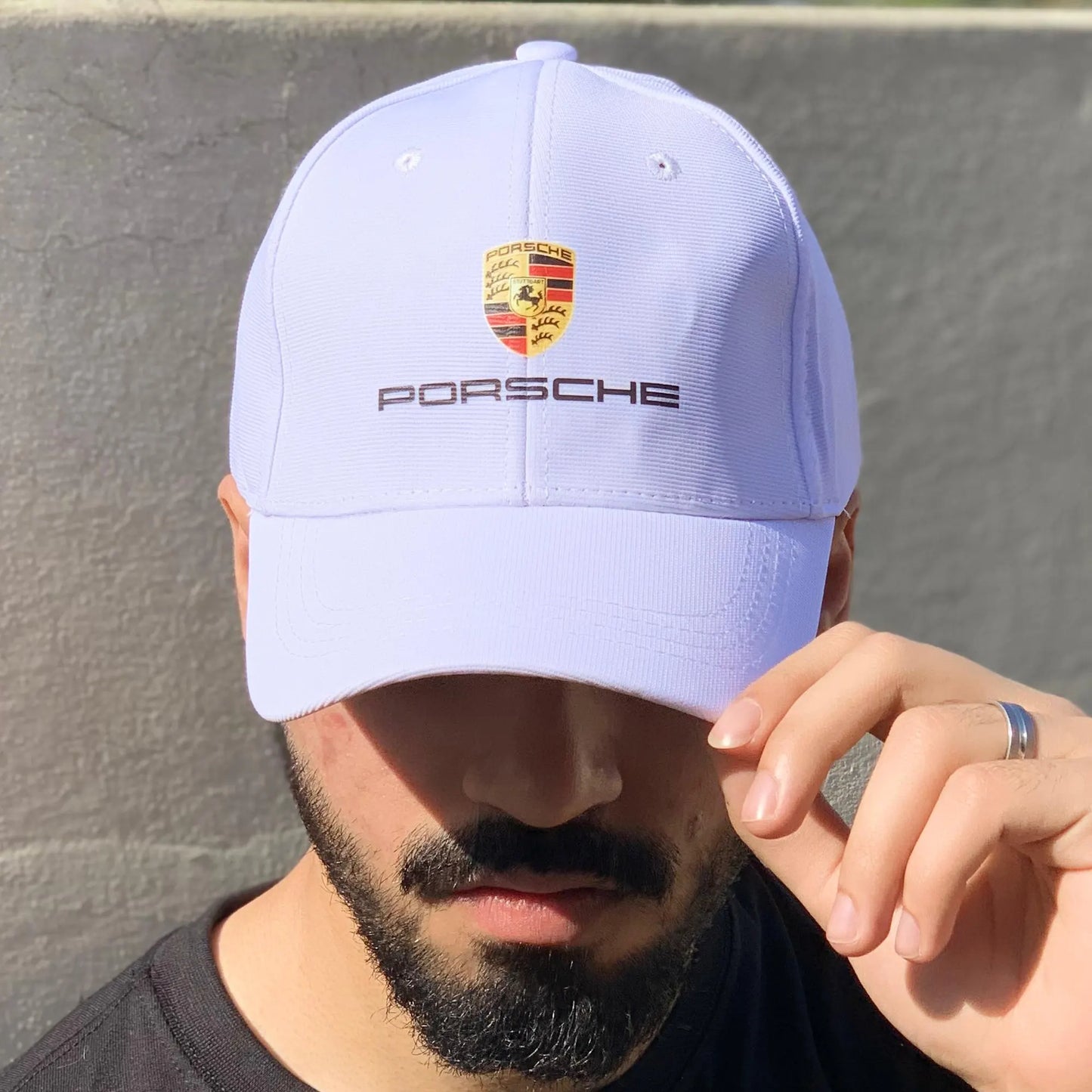 Porsche Caps in white - 2025 – The perfect pick for F1