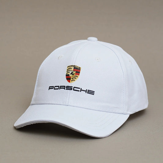 Porsche Logo White Cap