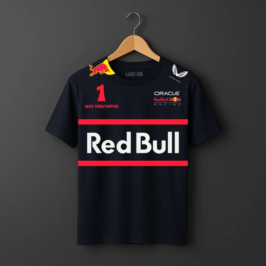 RB Racing Round Neck in navy