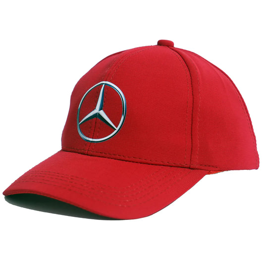 Mercedes Logo Cap red