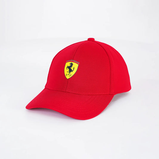 printed ferrrari red cap