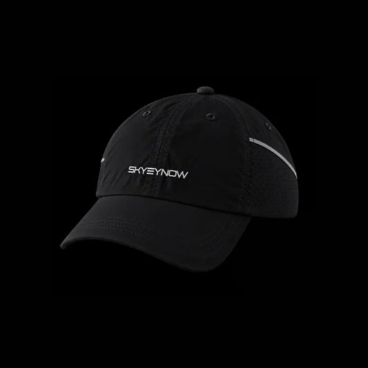 SKYEYNOW Parachute sports Black cap front side 