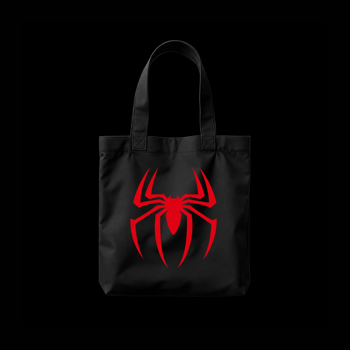 Spider totebag in black