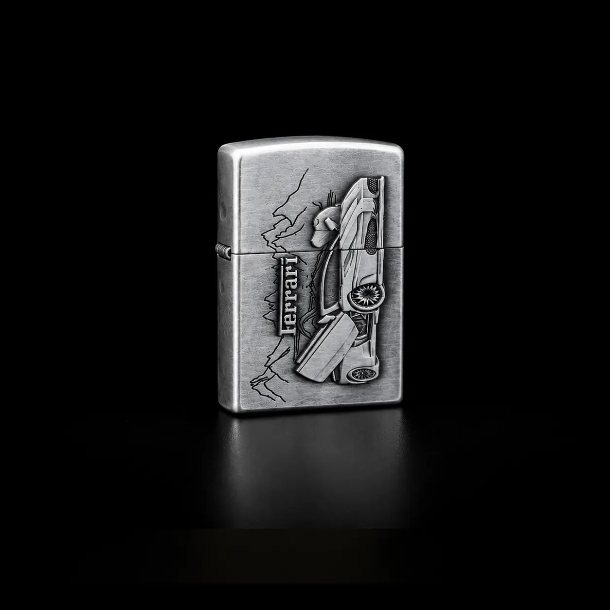 Ferrari lighter in Silver for formula 1 lover