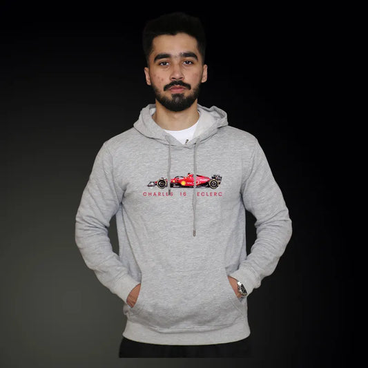 2024 Charles Leclerc Car Hoodie Front Design | Scuderia Ferrari F1