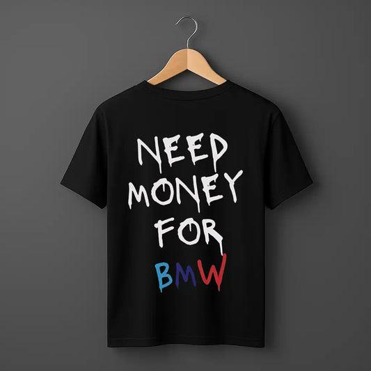 Need for Money BMW black tshirt 
