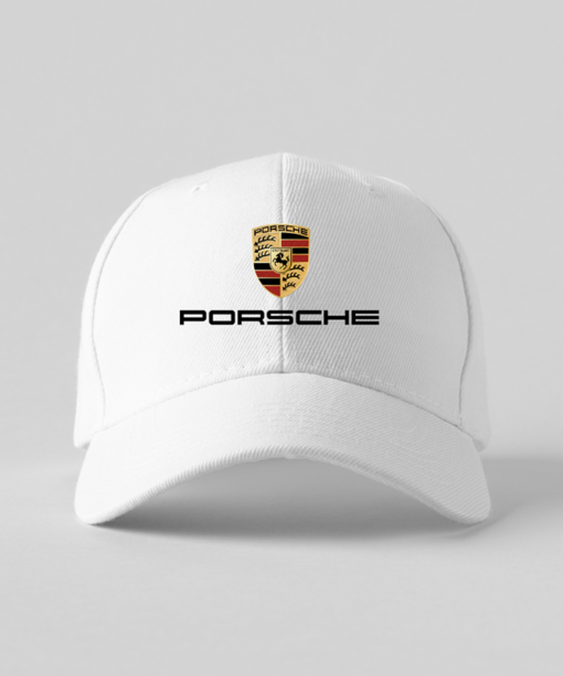 Porsche Caps in white- 2025